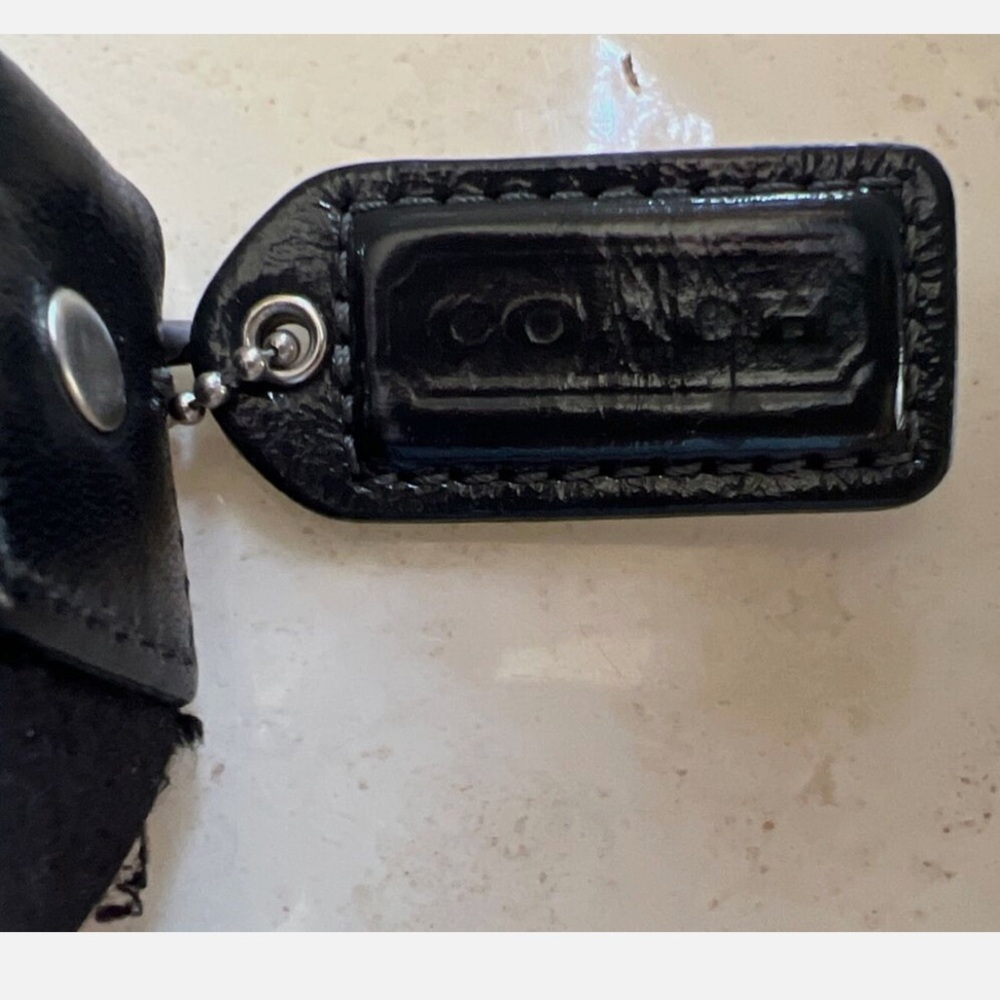 Coach Black Leather Crossbody Bag - Picture 3 of 4